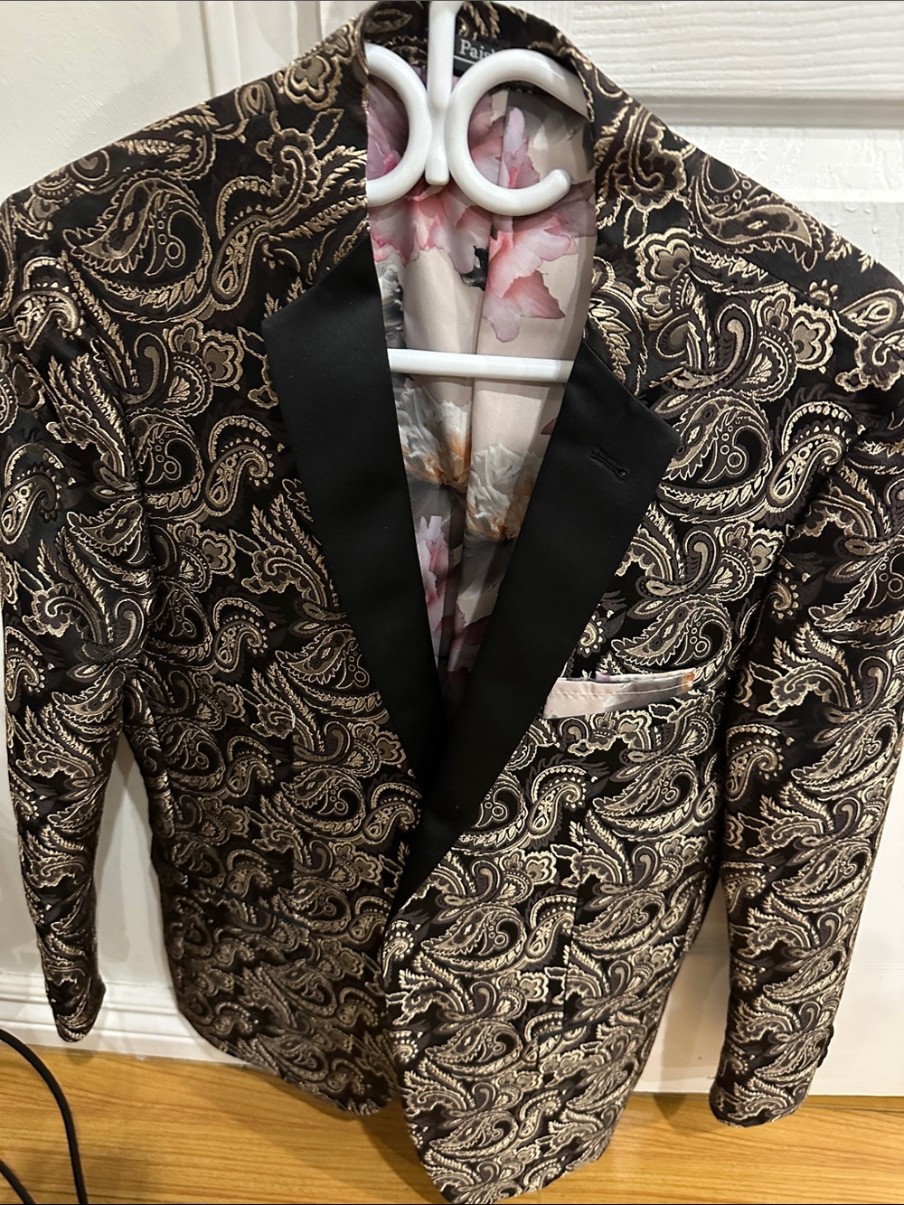 Paisley and Gray Moores coat